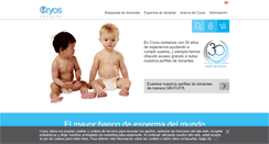 Desktop Screenshot of dk-es.cryosinternational.com
