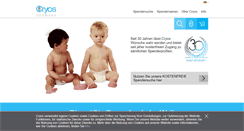 Desktop Screenshot of dk-de.cryosinternational.com