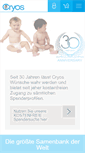 Mobile Screenshot of dk-de.cryosinternational.com